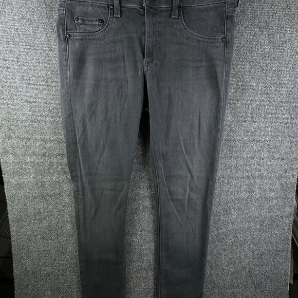 Rag & Bone Jeans Women 30 Skinny Gray Stretch Cotton Everett USA Made Adult - Picture 1 of 16